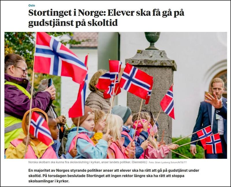 http://apg29.nu/images/800/1773490091.jpg - Gud välsigne Norge - Elever ska få gå på gudstjänst på skoltid