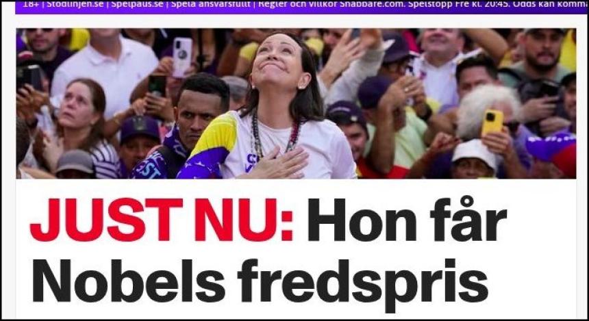 https://apg29.nu/bild/img_68e8d130395ee.jpg - Nobels fredspris till Mara Corina Machado - vem r det?