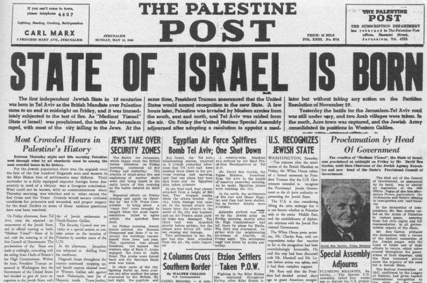 https://apg29.nu/bild/israels-fodelse-1684051082.jpg - Israel 75 år - Ett profetiskt löfte uppfyllt på en enda dag