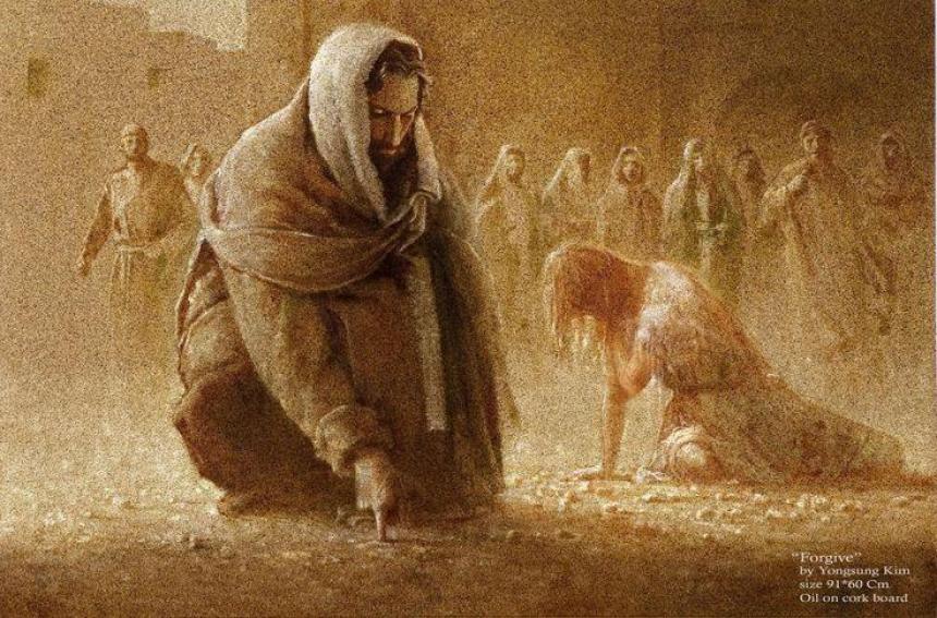 https://apg29.nu/bild/jesus-skriver-pa-marken-1670013123.jpg - Därför skrev Jesus på marken